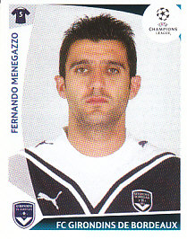 Fernando Menegazzo Girondins de Bordeaux samolepka UEFA Champions League 2009/10 #50